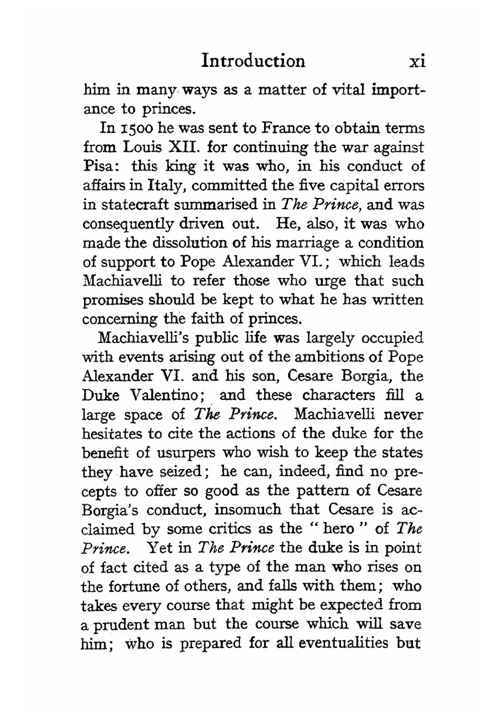 The prince | Niccolò Machiavelli