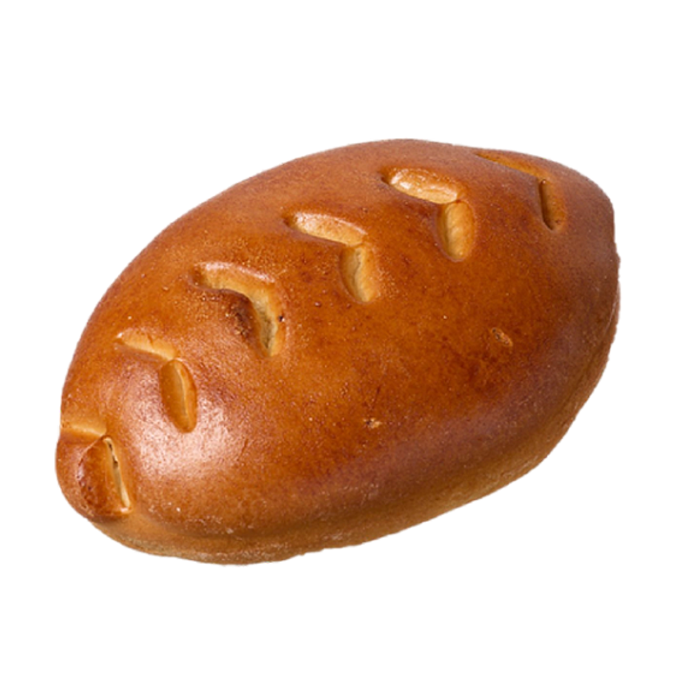 Пирожок с грибами и луком (45г/40шт)