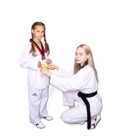 Пояс для тхэквондо ProfSport без вышивки (4 см)