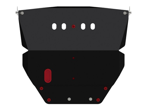 Защита картера и КПП Sheriff для Nissan X-Trail I (T30) 2001-2007 арт.15.0373