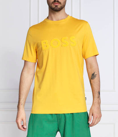 футболка tiburt 294 BOSS BLACK - желтый(50477243)