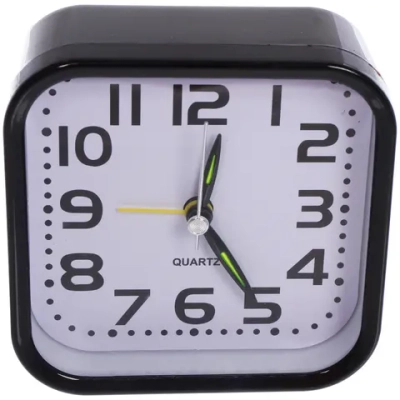 Будильник «Адели» 9,5*9,5*4см, микс цветов