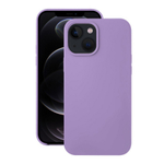 Накладка iPhone 14 силикон сиреневый