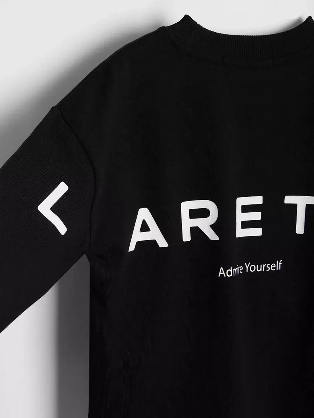 Школьный лонгслив оверсайз для мальчика