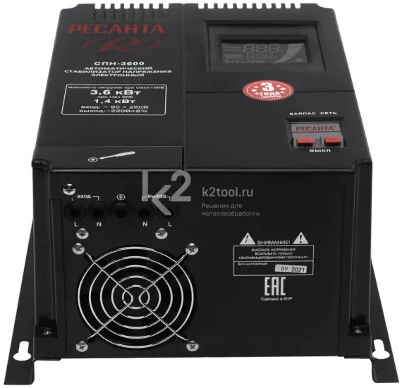 Стабилизатор напряжения Ресанта СПН-3600