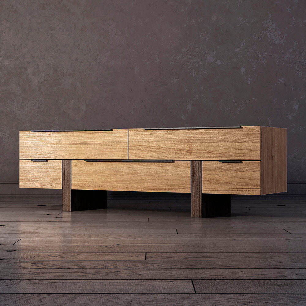 Тумба под ТВ 5 ящиков "Otto"