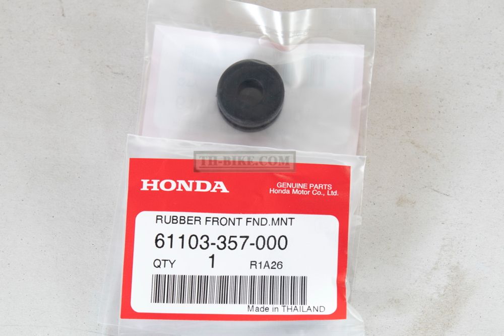 61103-357-000. RUBBER, FR. FENDER MOUNTING