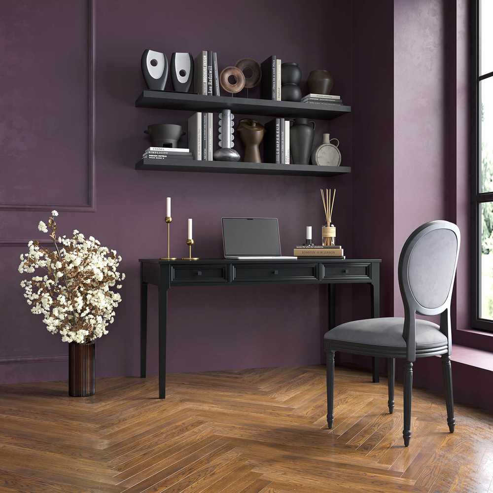 Стол письменный «Квадро-С» из массива сосны 138.8*76*66 см