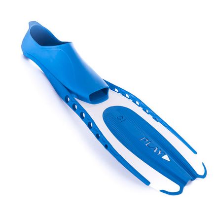 Ласты для плав. Salvas Play Fin, BA12936WBSTS,TPR и Technoflex, р.36-37, голубой