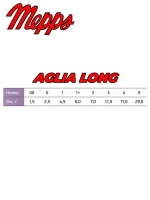 Блесна для рыбалки вращающаяся AGLIA LONG 2, Black