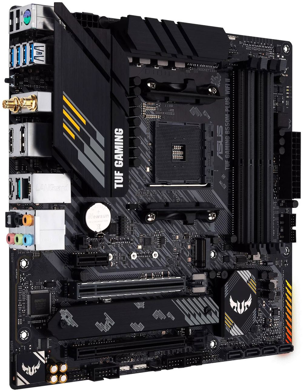 Материнская плата mATX ASUS TUF GAMING B550M-PLUS WIFI II
