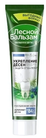 Зубная паста ЛЕСНОЙ БАЛЬЗАМ 150гр с можжевеловыми ягодами и корой дуба