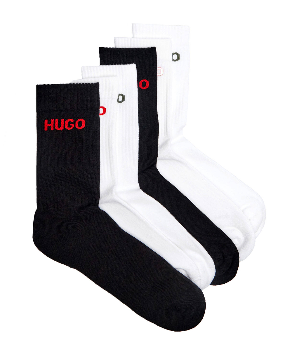 Носки 6 пар RIB LOGO Hugo Bodywear - черный(50510187)