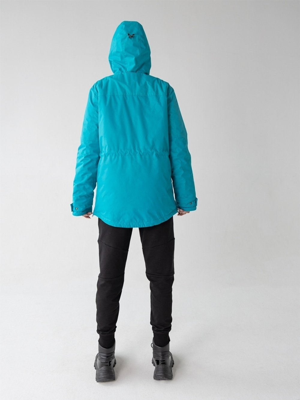 Анорак зимний женский мембрана Город Горький бирюзовый