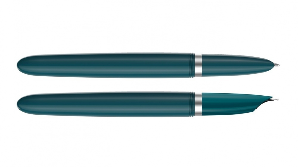 Перьевая ручка Parker 51 CORE TEAL BLUE CT, перо: F, цвет чернил: black/blue, в подарочной упаковке.