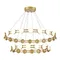 SL6610.203.36 Светильник подвесной ST-Luce золотистый/белый LED 1*70W 4000K MONRO