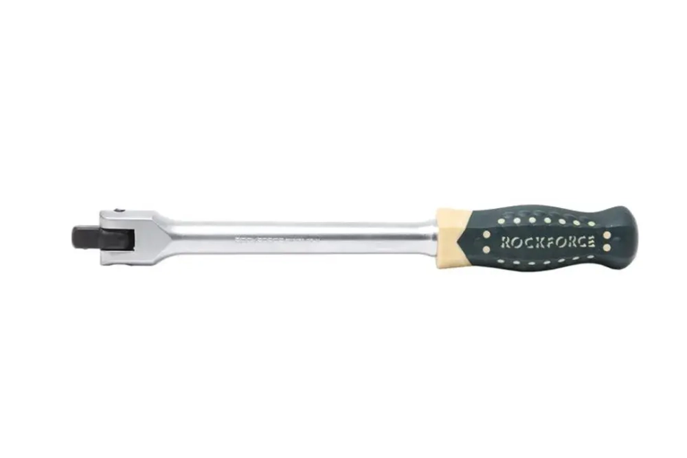 Вороток шарнирный с противоскользящей пластиковой рукояткой 300мм, 1/2'' RockForce##Rock FORCE RF-8014300