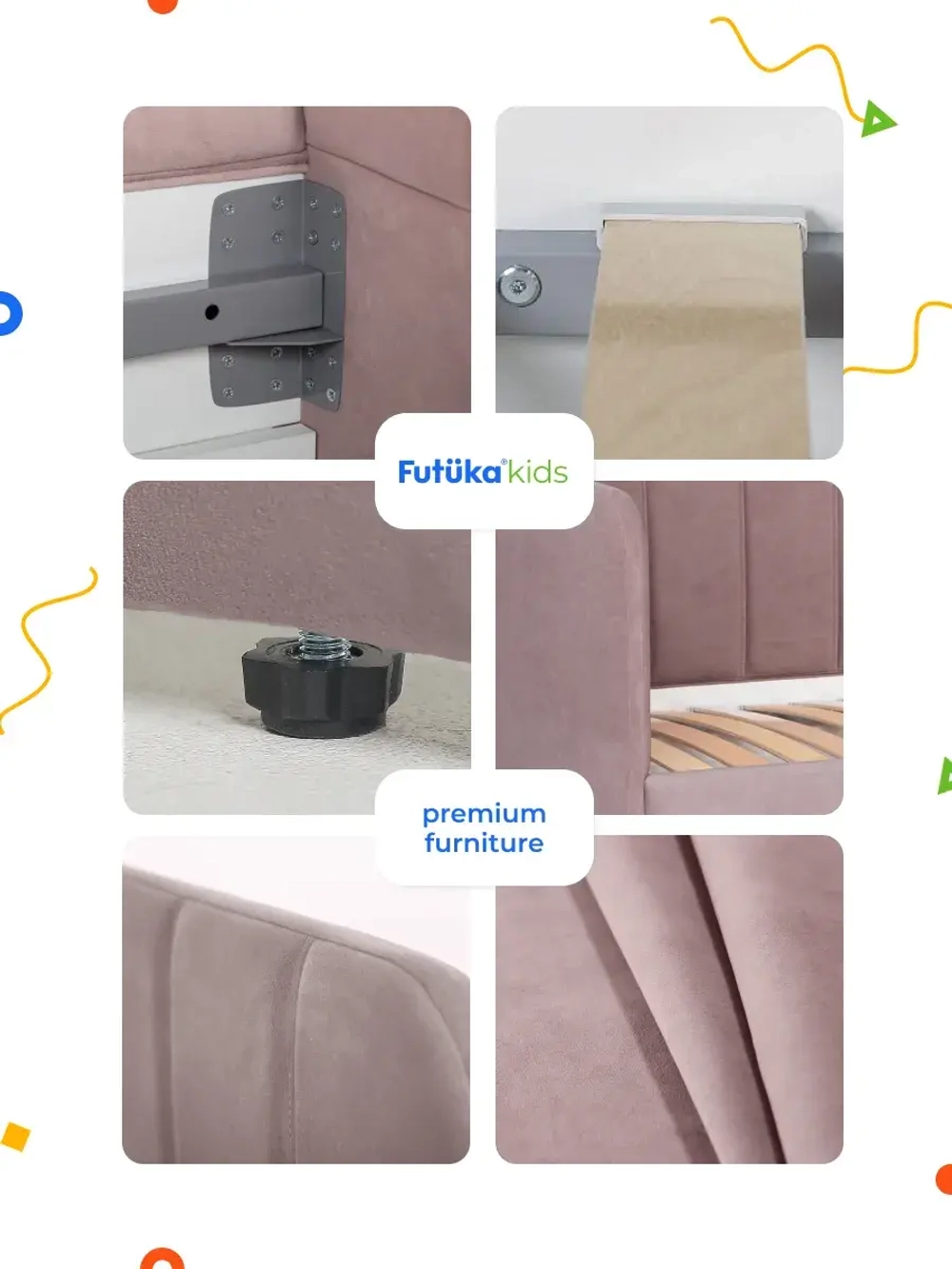 Диван - кровать 200х90 см Crecker ткань Teddy