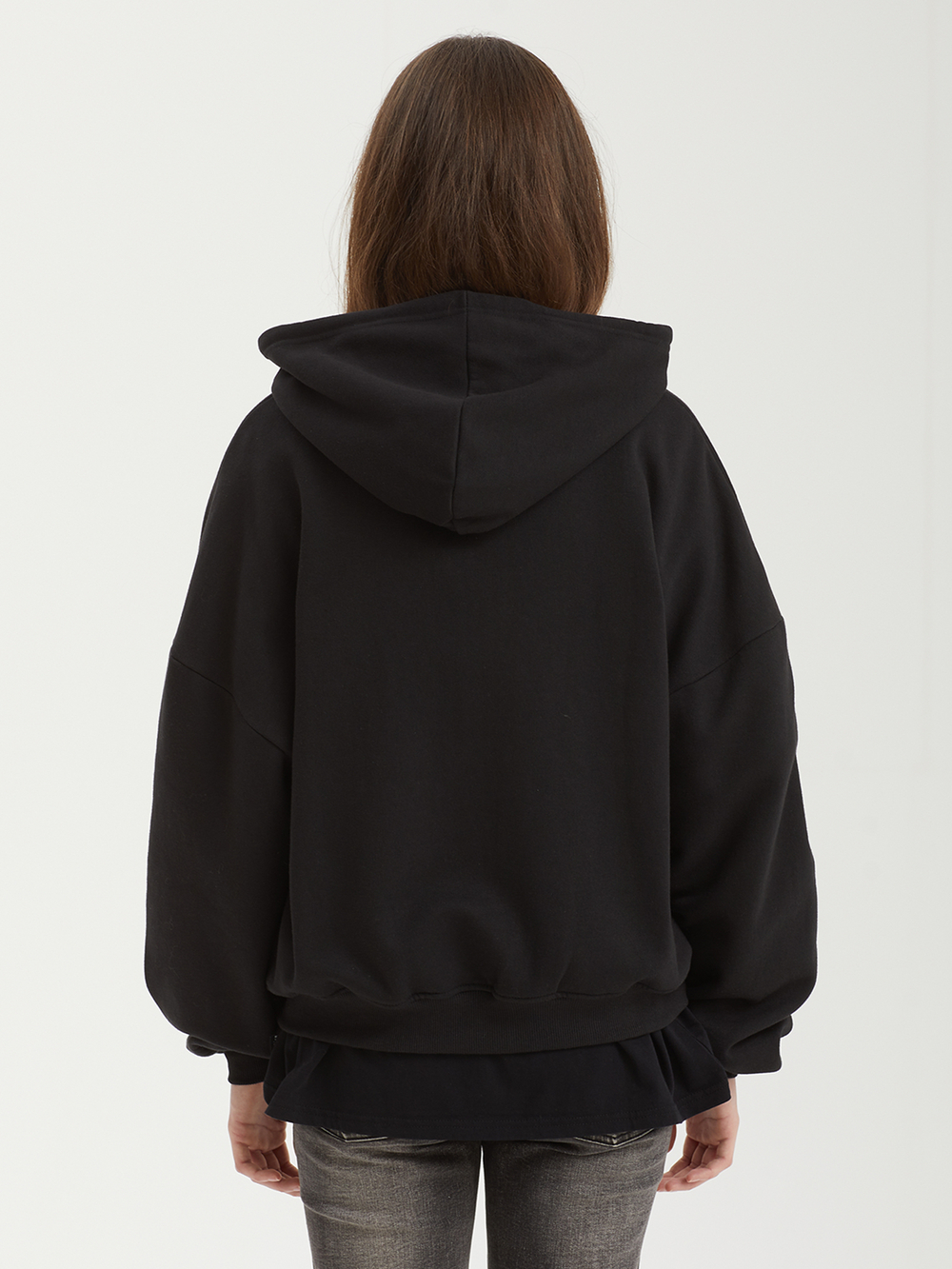 Женская Толстовка Black Unicorn Graphic Oversized Zip Up