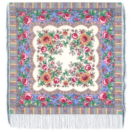 Павловопосадский платок Аленушка 1347-54 (П)