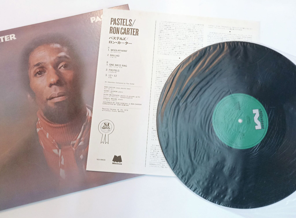 Винтажная виниловая пластинка LP Ron Carter Pastels (Japan 1977)