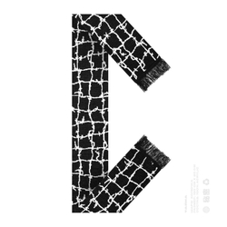 Шарф Тайна Колючка