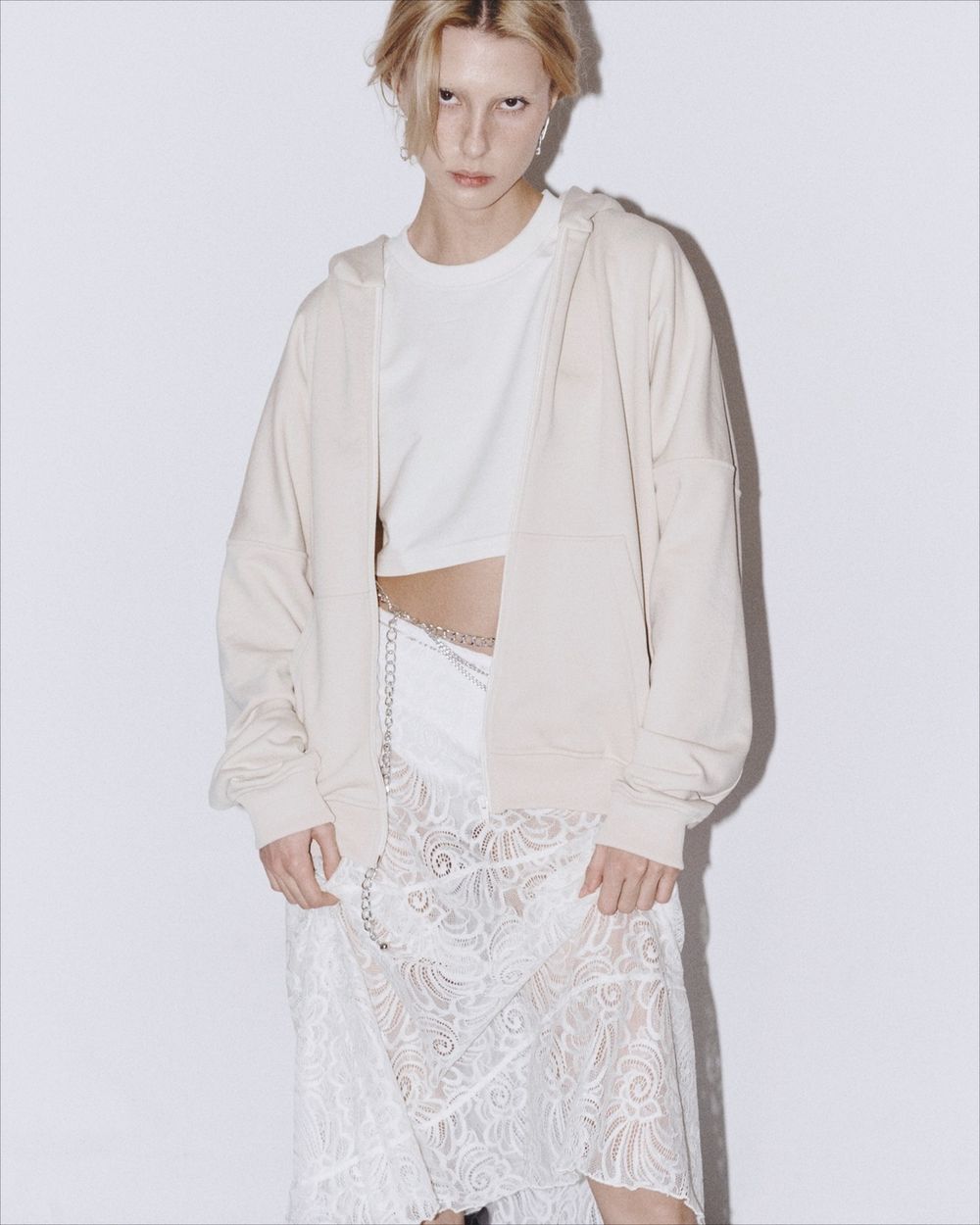 Юбка One Two Lace Long Coconut Milk