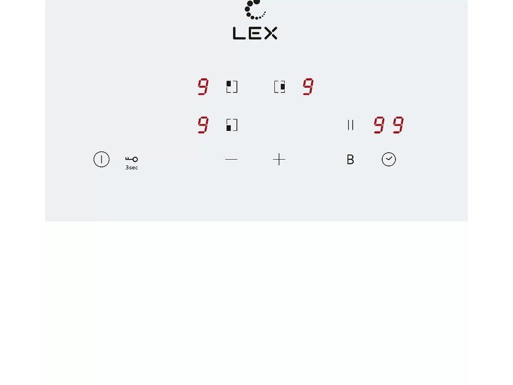 Индукционная варочная поверхность EVI 430A WH