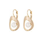 Серьги Fiore Luna WHITE PEARL ABE31545-02 G