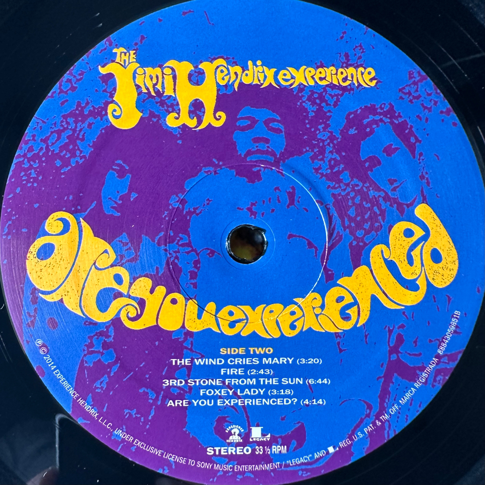The Jimi Hendrix Experience ‎– Are You Experienced (США 2014г.)