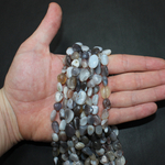 Агат ботсвана галтовка бусины 8-11мм