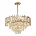 Люстра на штанге Arte Milano SORRENTO-6109 376109/7/300/490 GD