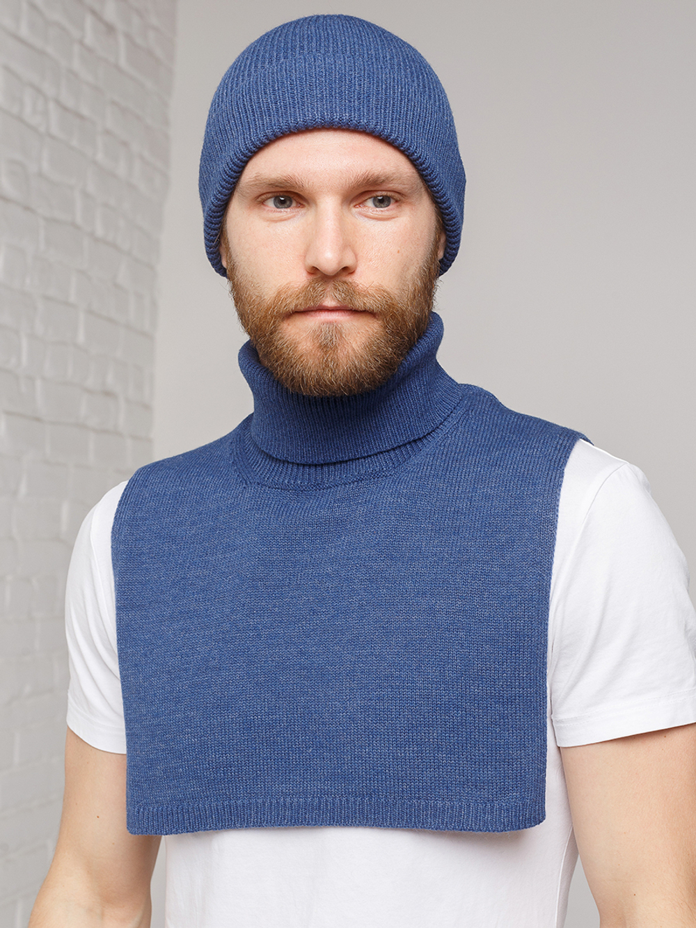 Манишка мужская светлый джинс