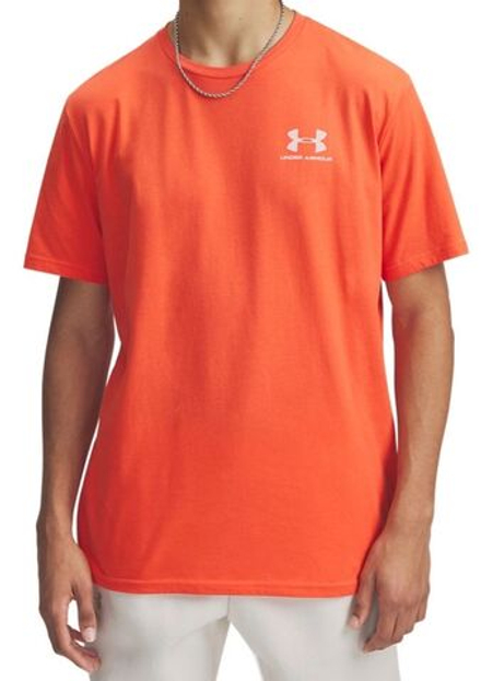Теннисная футболка Under Armour Left Chest Logo Short Sleeve