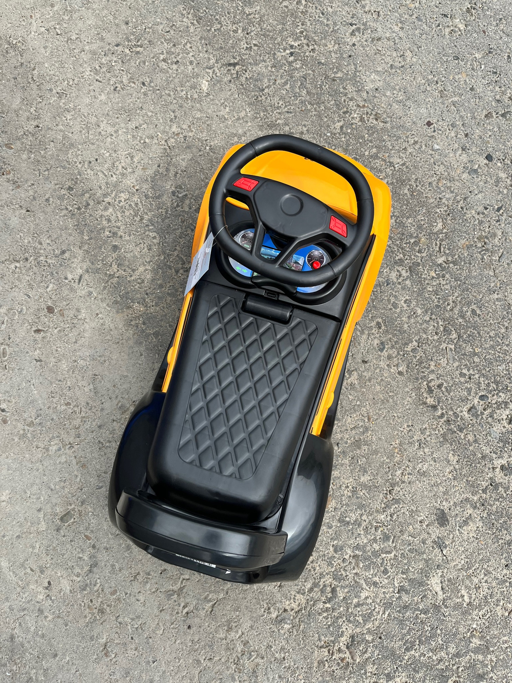 Стильная детская каталка JQ66 (Желтый)