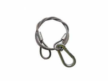 Стальной страховочный тросик Exell Lighting EXLROPE85