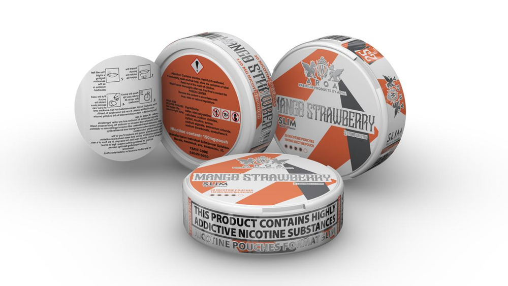 ARQA STRONG EDITION MANGO STRAWBERRY (150МГ) - МАНГО КЛУБНИКА