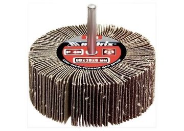 Круг лепестковый для дрели, 80 х 30 х 6 мм, P 60 Matrix 74142