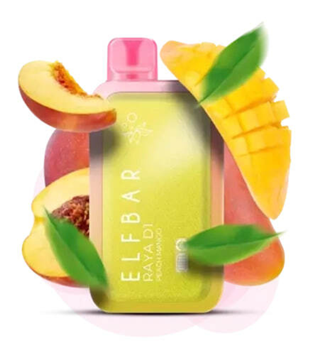ELF BAR RAYA D1 - Peach Mango (5% nic)