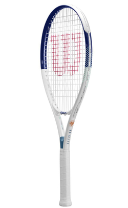Теннисная ракетка Wilson Roland Garros Elite Adult - white/navy