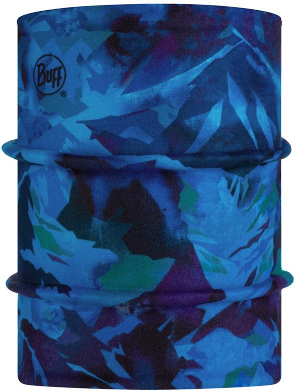 Двойной флисовый шарф-труба детский Buff Neckwarmer Polar Reversible High Mountain Blue Фото 1