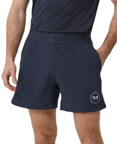 Мужские теннисные шорты Björn Borg Ace Graphic Short Shorts - night sky