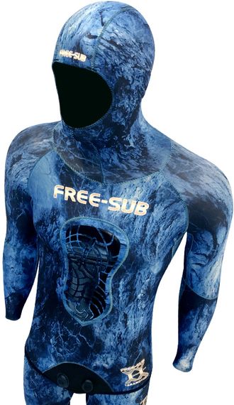 Гидрокостюм Free-Sub Demre Blue Yamamoto 39 3 мм