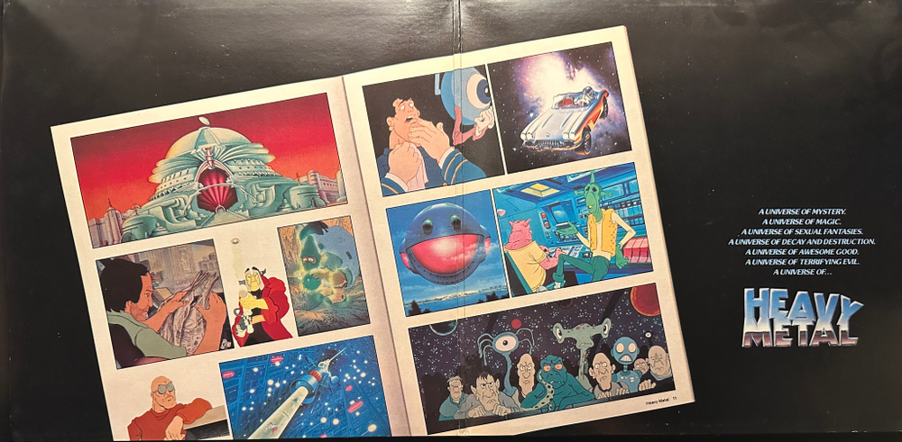 Heavy Metal - Music From The Motion Picture 2LP (Голландия 1981г.)