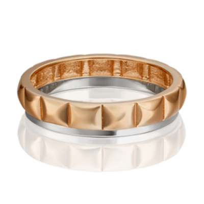 Обручальное кольцо из комбинированного золота 01-5434-00-000-1111-39