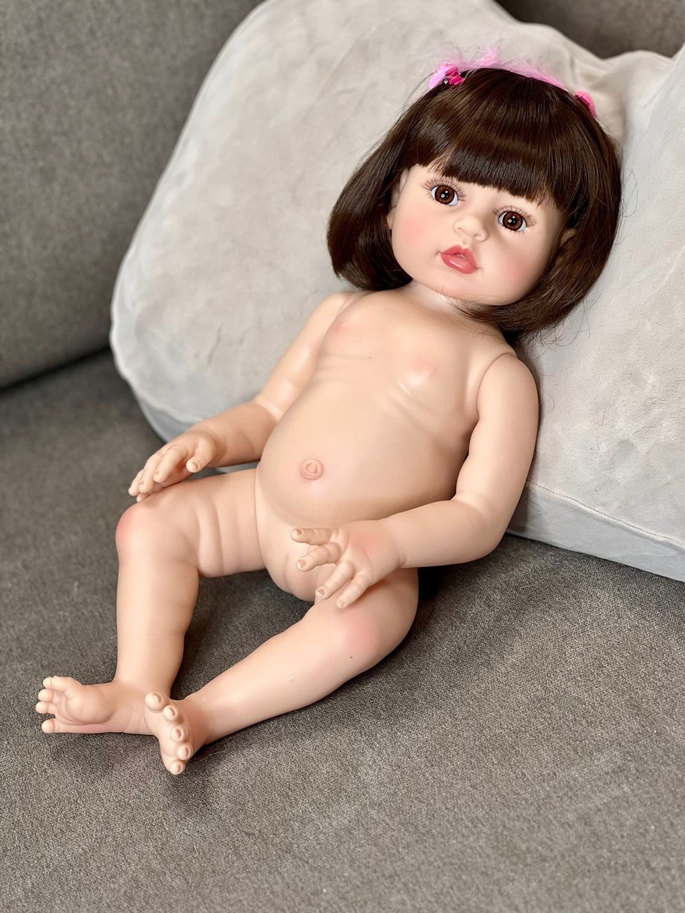 Кукла Реборн виниловая 48см в пакете (FA-064)