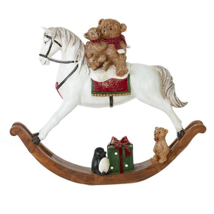 GAEM Фигурка декоративная "Лошадка-качалка", L28 W6 H24 см