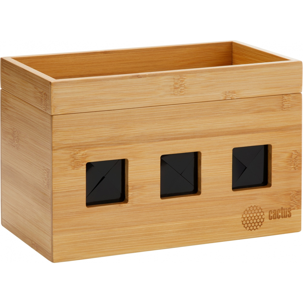 Монтажная коробка Органайзер Cactus CS-BOX-BAM бамбук