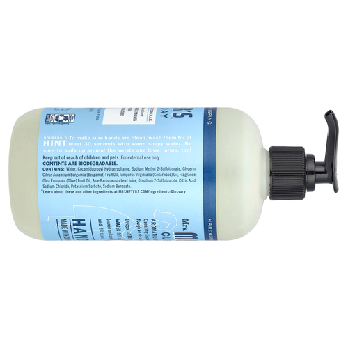 Mrs. Meyers Clean Day, Мыло для рук, дождевая вода, 370 мл (12,5 жидк. унц.)