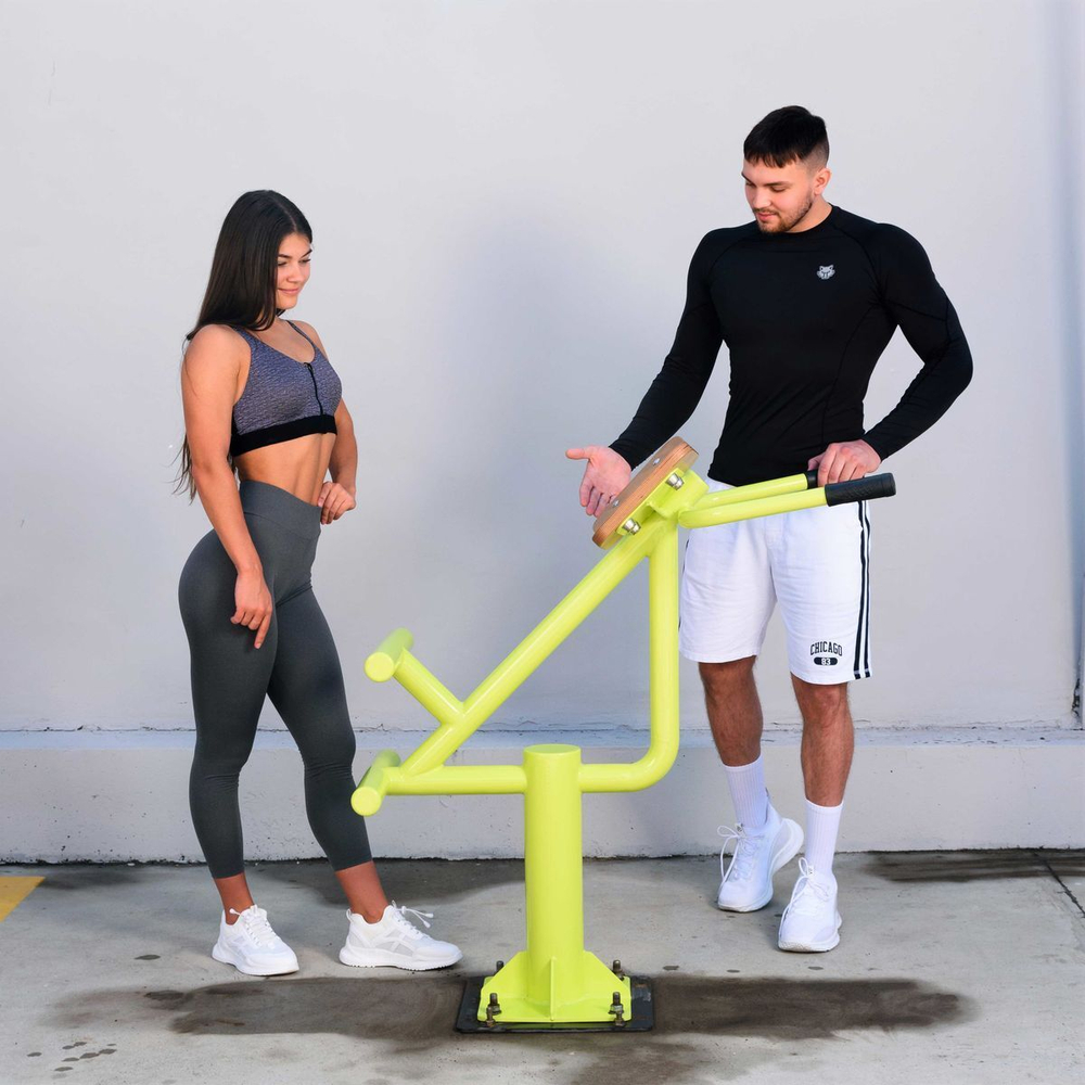 Fix-1702 Уличный тренажер Гиперэкстензия ZAVODSPORTA